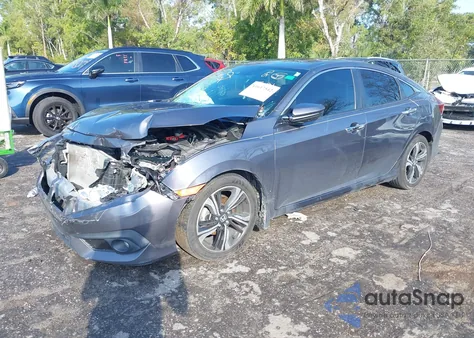 2017 Honda Civic Touring from USA, damaged, VIN 19XFC1F92HE020072